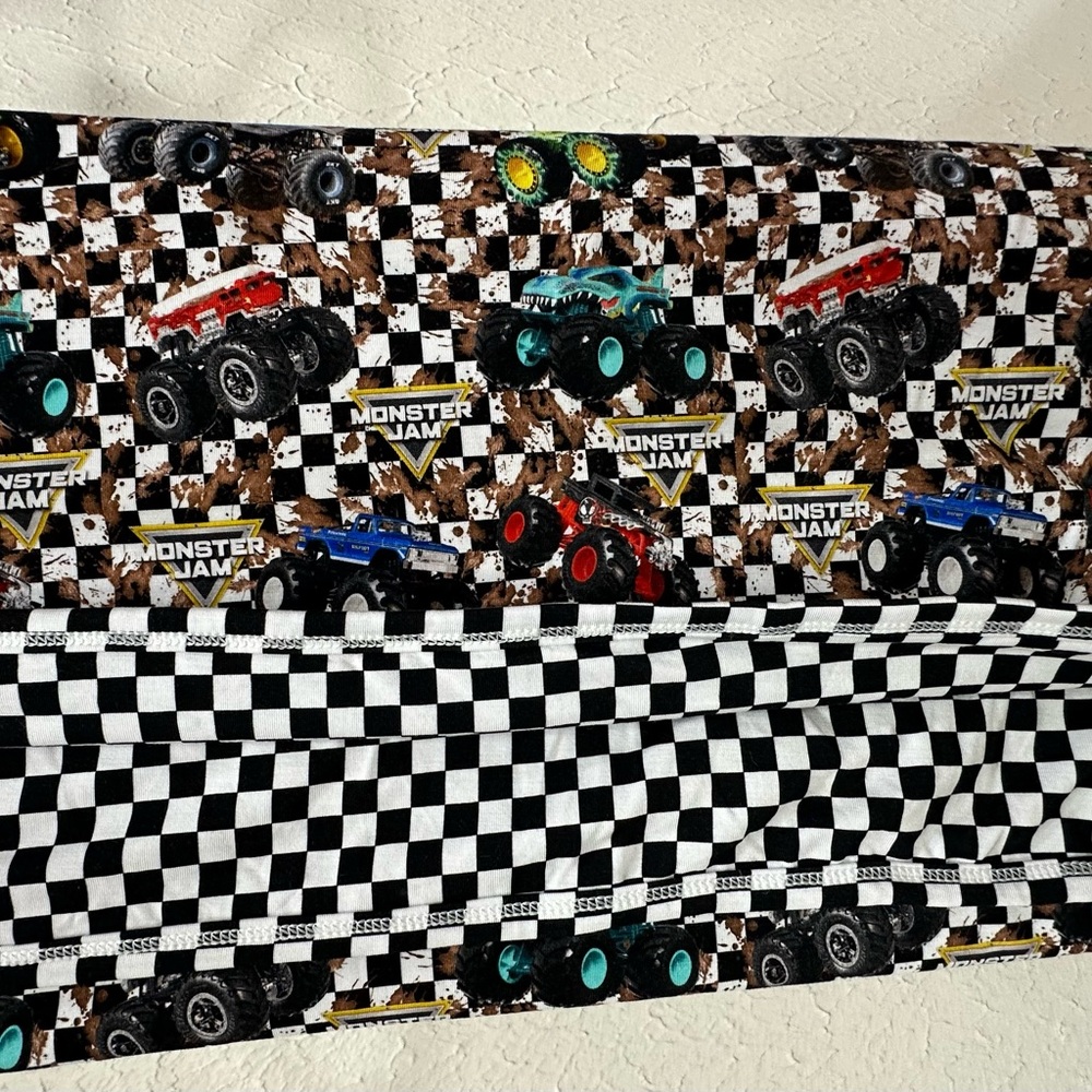 Monster Truck Bamboo Blanket